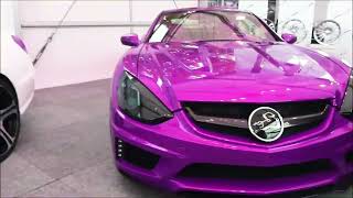 COLOR CHANGING MERCEDES SL 65 AMG  CARLSSON C25 Super GT 60 V12 Biturbo 753 Hp 352 Kmh  Playlist [upl. by Annia]