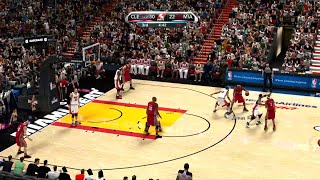 Cavaliers at Heat  NBA 2K10 PS3 Gameplay [upl. by Dira]