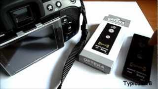 Opteka RC3 Wireless IR Remote for Sony Alpha DSLR ReviewDemo [upl. by Perusse583]