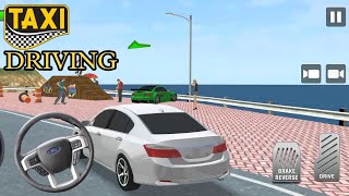 City Taxi Driving 3D Simulator  Crazy Gamerz [upl. by Ynnavoig573]