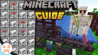 EASY EFFICIENT IRON FARM  The Minecraft Guide  Tutorial Lets Play Ep 42 [upl. by Tnecnev]