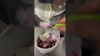 Maravilhoso Gelato de Fior com Cerejas Amarenas 🍒 gelato gelatoitalianoartesanal cereja [upl. by Yarod]