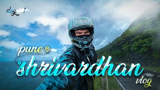 📍Shrivardhan  Diveagar  Aravi Beach VLOG speed400 bikeride bike ride bikelover travel [upl. by Enavi]