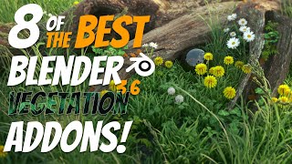 The Best Blender 36 vegetation addons in 2023 [upl. by Fisk]