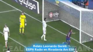 Barcelona vs Real Madrid 22 Cuartos de Final Vuelta Copa del rey 201112 Los goles [upl. by Corliss]