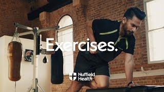 Tricep Kickback  Nuffield Health [upl. by Sheffie]