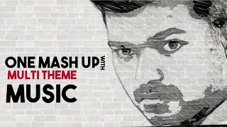 Thalapathy VIJAY MASH UP with Multi Theme Music  Remix Ranger [upl. by Reifinnej567]