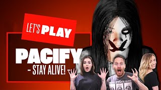 Lets Play Pacify  MORE MULTIPLAYER HORROR Pacify PC Gameplay [upl. by Bittner]