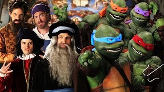 Artists vs TMNT Epic Rap Battles of History [upl. by Attelrak]