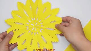 Top 4 Best And Beautiful Paper Craft For Home Decor  DIY Ideas  Flowers Paper Craft [upl. by Hollister]