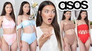 TRYING ON BIKINIS FROM ASOS IS IT WORTH THE MONEY [upl. by Carry365]