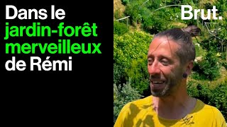 Il a créé un quotjardinforêtquot quasi autonome Visite de LeJardindEmerveille [upl. by Leroj642]