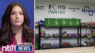 Denton Food Pantry  ntTV Thursday Nightly News  September 19th 2024 [upl. by Spada]