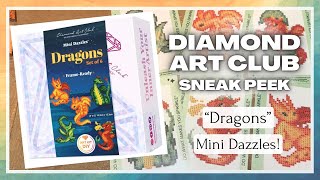 DAC Sneak Peek  quotDragonsquot Mini Dazzle Set 🐉 Ive been hoping for this theme [upl. by Anitsirt704]