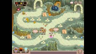 Kingdom Rush Frontiers Walkthrough Level 13 Beresads Lair Veteran Iron Challenge [upl. by Dorrej]