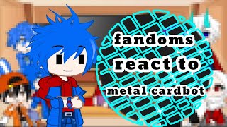 fantoms react metal cardbotgacha club my AU Indonesia [upl. by Sined]