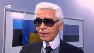 Karl Lagerfeld Retrospective in Essen  Euromaxx [upl. by Nnhoj]