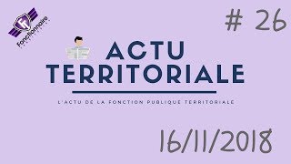 ACTU TERRITORIALE 26  16112018 [upl. by Keeler]