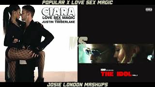 Popular x Love Sex Magic  Ciara Justin Timberlake x The Weeknd Madonna Playboi Carti  MASHUP [upl. by Germayne]