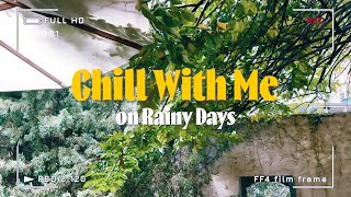 Chill With Me  A chill rainy day at the coffee shop☕Chill Music Lofi BGM [upl. by Nonnahsed]