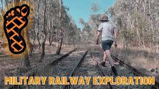 Exploring an Abandoned Army Railway Siding [upl. by Par]