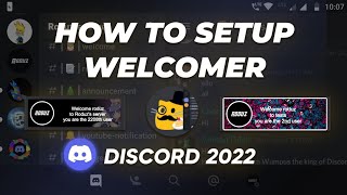 How to set Welcomer Bot in Discord Very easily in 2022 Tutorial on AndroidiOS roduz discord [upl. by Leler]