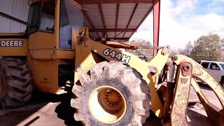 Not Much Wrong with This 644H John Deere Wheel Loader [upl. by Daphene]