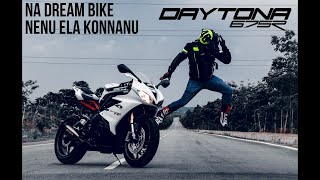 నా డ్రీం బైక్ ఎలా కొన్నాను Triumph Daytona 675R Arrow Exhaust Telugu MotoVlog [upl. by Manella]