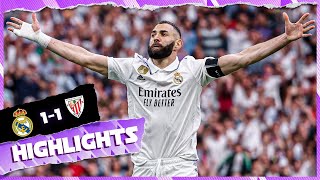 Real Madrid 11 Athletic Club  HIGHLIGHTS  LaLiga 202223 [upl. by Aznola149]