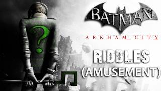 Batman Arkham City  Amusement Mile Riddles [upl. by Eelirol806]