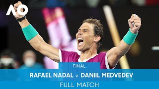 Rafael Nadal v Daniil Medvedev Full Match Final  Australian Open 2022 [upl. by Notslar]