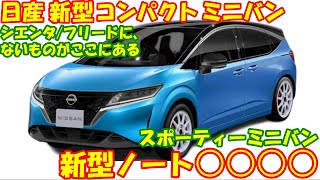 日産 新型コンパクトミニバン、ついにデビュー！ 最新予想情報・大公開！ [upl. by Azenav458]