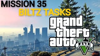 GTA 5  Mission 35  Blitz Play GOLD MEDAL WALKTHROUGH gta5 gta5gameplay [upl. by Tamaru958]