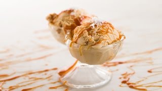 Salted Caramel Ice Cream  Ice Cream Week [upl. by Ozzie]