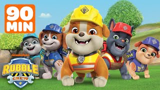 Rubble amp Crews Best Rescues With the PAW Patrol  90 Minute Compilation  Rubble amp Crew [upl. by Sammie]