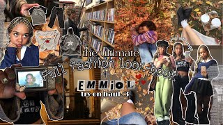 black friday sales on Emmiol try on haulfall fashion lookbook pinterest inspired [upl. by Menzies]