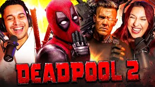 DEADPOOL 2 2018 MOVIE REACTION  CAN THIS GET ANY BETTER  First Time Watching  Review [upl. by Encrata981]