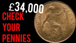 10 Extremely VALUABLE Old Penny Varieties You May Have [upl. by Winchester]