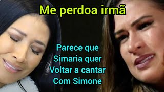 Simone Mendes foi surpreendida por Simaria em seu show de Goiânia [upl. by Royce604]