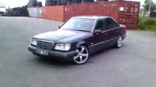 Mercedes w124 Drift in SWE [upl. by Glyn231]