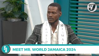 Meet Tarique Barrett Mr World Jamaica 2024  TVJ Smile Jamaica [upl. by Ellebyam373]