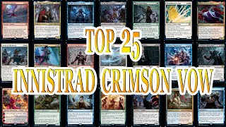 Top 25 Most Valuable Innistrad Crimson Vow Cards [upl. by Airat309]