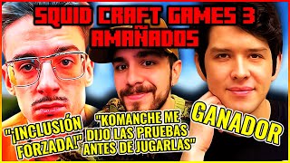 RICKYEDIT Y JUANSGUARNIZO EXPONEN A LOS SQUID CRAFT GAMES 3 [upl. by Stewart]