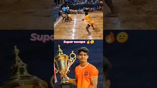 Super escape kabaddi viralshorts cricketlover 100k [upl. by Antoinetta]