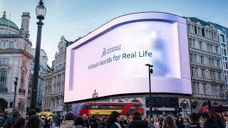 Dassault Systèmes Takes Over Piccadilly Circus [upl. by Ikciv]