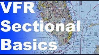 Ep 34 How to read a VFR Sectional Chart  Basic ChartMap Knowledge [upl. by Flan]