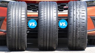 Bridgestone Potenza Sport vs Potenza Race vs RE71RS [upl. by Nylasor534]