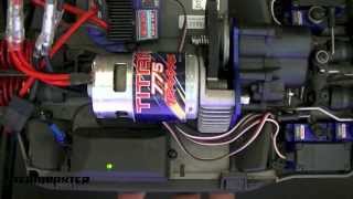 Traxxas Summit Titan 775 Motor Replacement [upl. by Obola221]