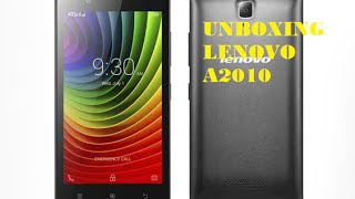 Unboxing Lenovo a2010 Indonesia [upl. by Annawaj137]