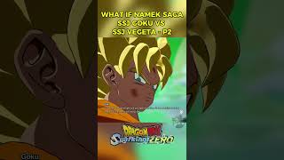 WHAT IF SSJ Goku vs SSJ Scouter Vegeta  P2 sparkingzero dragonball dragonballgames [upl. by Japeth28]